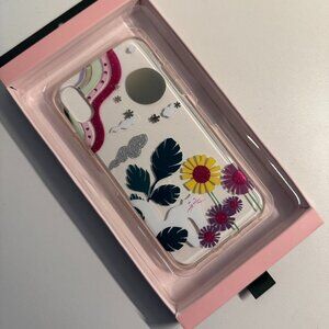 Kate Spade Printed iPhone X/XS Comold Case - Glitter Garden Cat